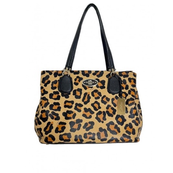 Coach Handbags - Coach Kit Carry All Ocelot Purse, NWT